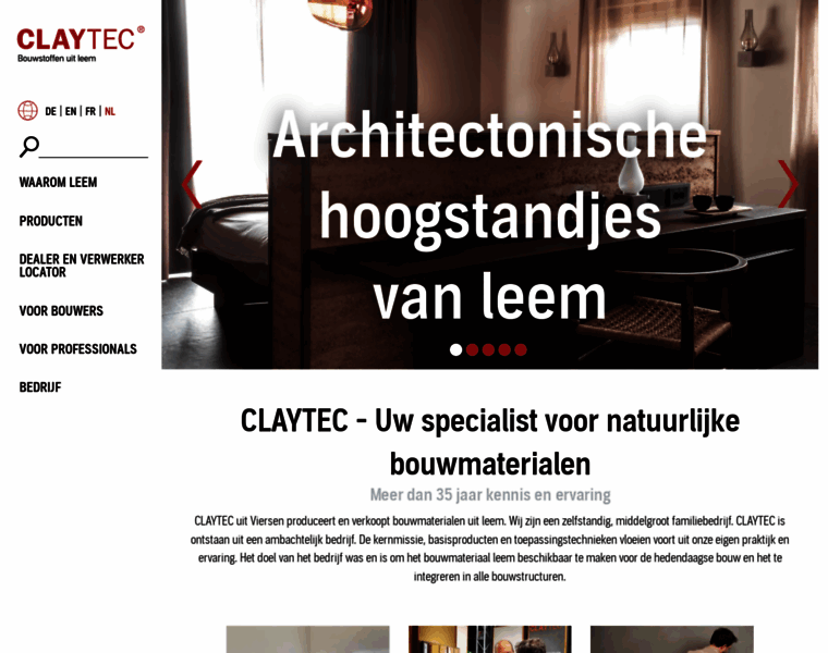 Claytec.nl thumbnail