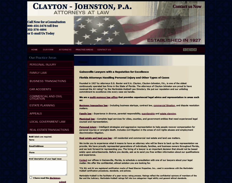 Clayton-johnston.com thumbnail