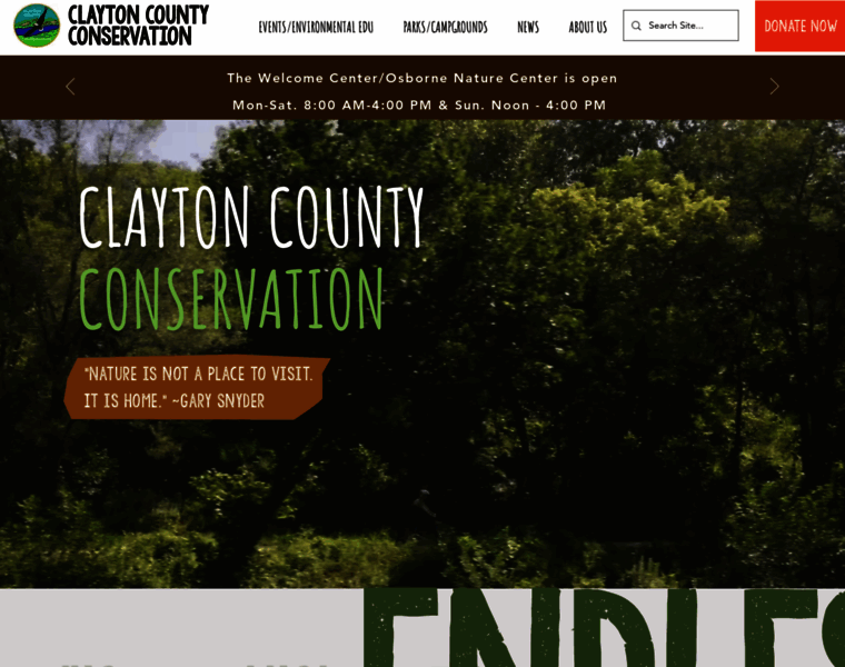 Claytoncountyconservation.org thumbnail
