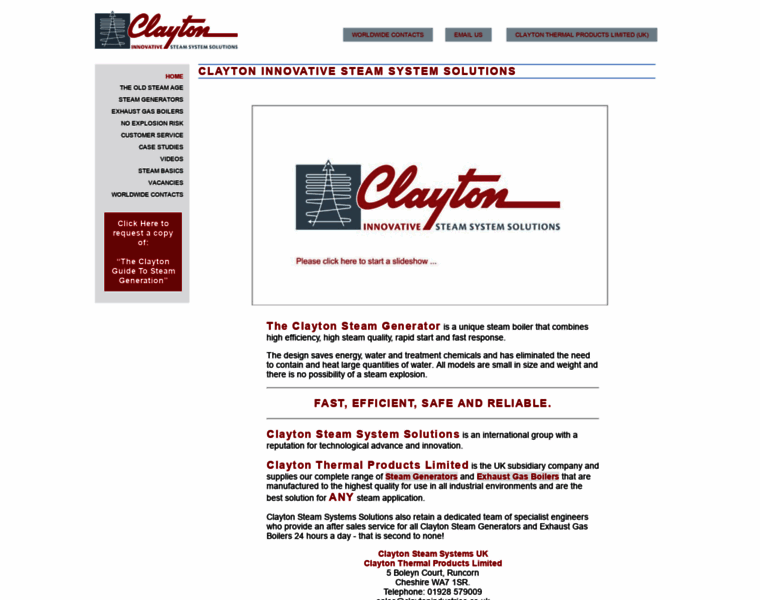 Claytonindustries.co.uk thumbnail