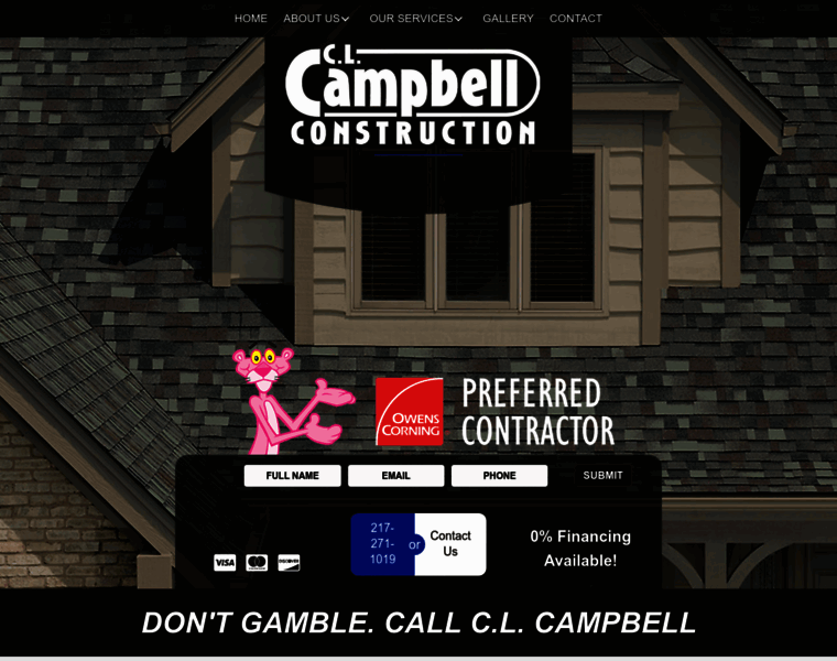 Clcampbellconstruction.com thumbnail
