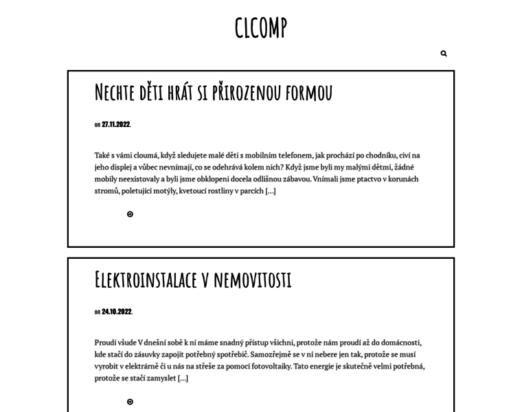 Clcomp.cz thumbnail