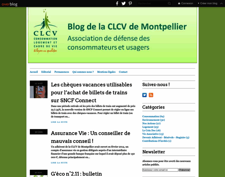 Clcv-montpellier.org thumbnail