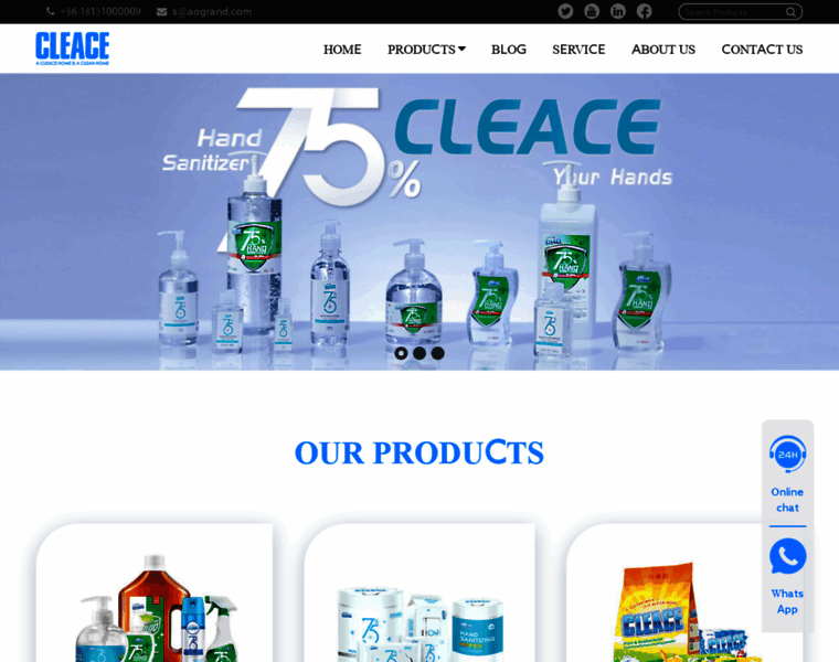 Cleace.com thumbnail
