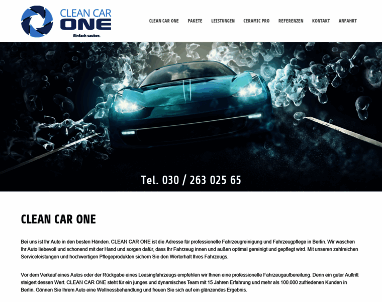 Clean-car-one.de thumbnail