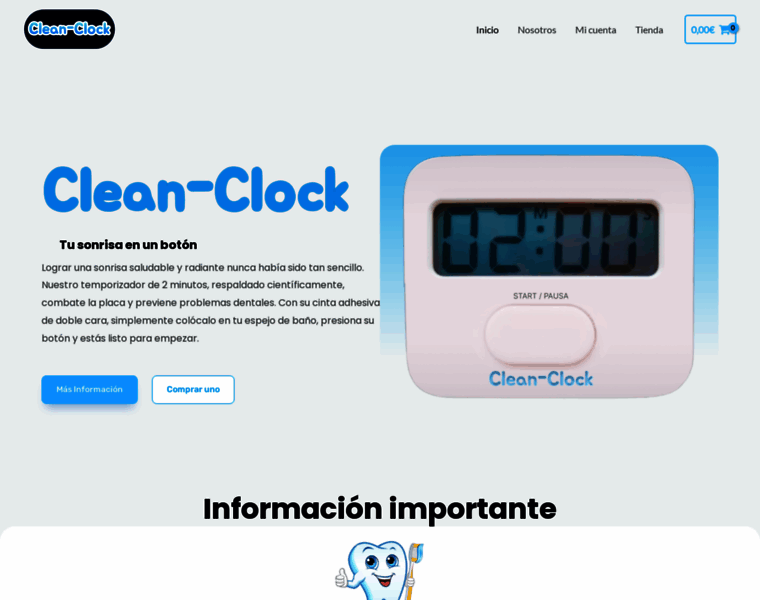 Clean-clock.com thumbnail