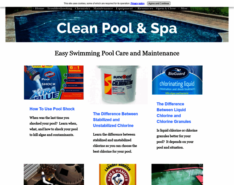Clean-pool-and-spa.com thumbnail