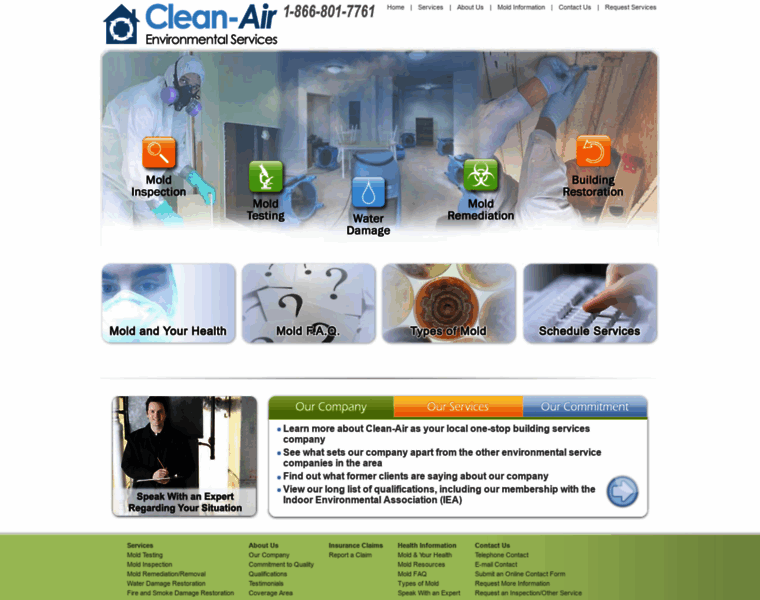 Cleanair-services.com thumbnail