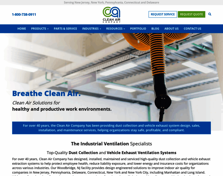Cleanairco.com thumbnail
