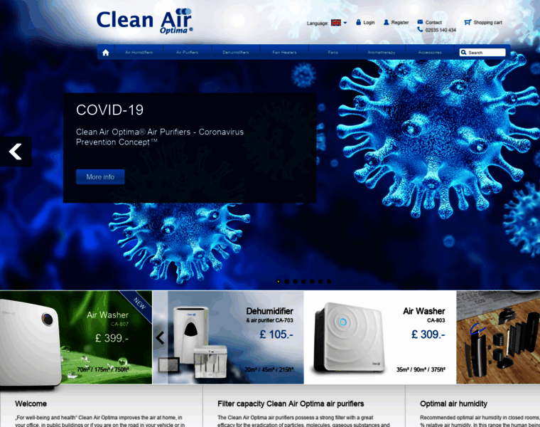 Cleanairoptima.co.uk thumbnail