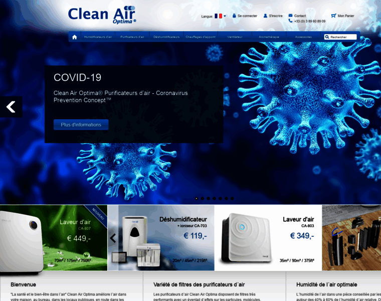 Cleanairoptima.fr thumbnail
