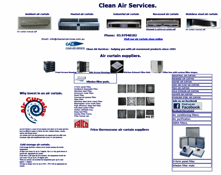 Cleanairservices.com.au thumbnail