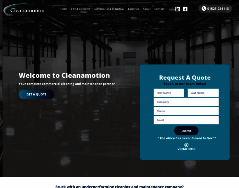 Cleanamotion.co.uk thumbnail