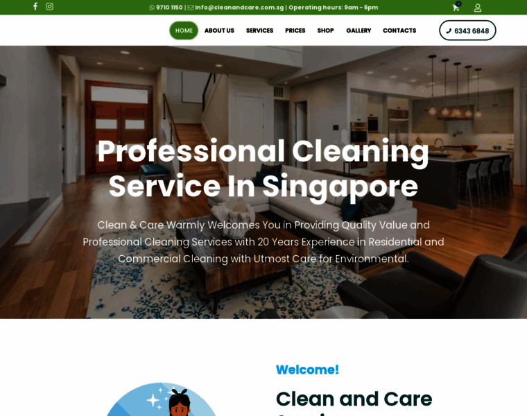 Cleanandcare.com.sg thumbnail