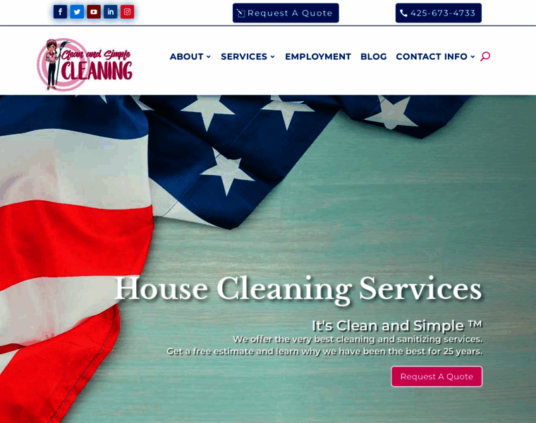 Cleanandsimplecleaning.com thumbnail