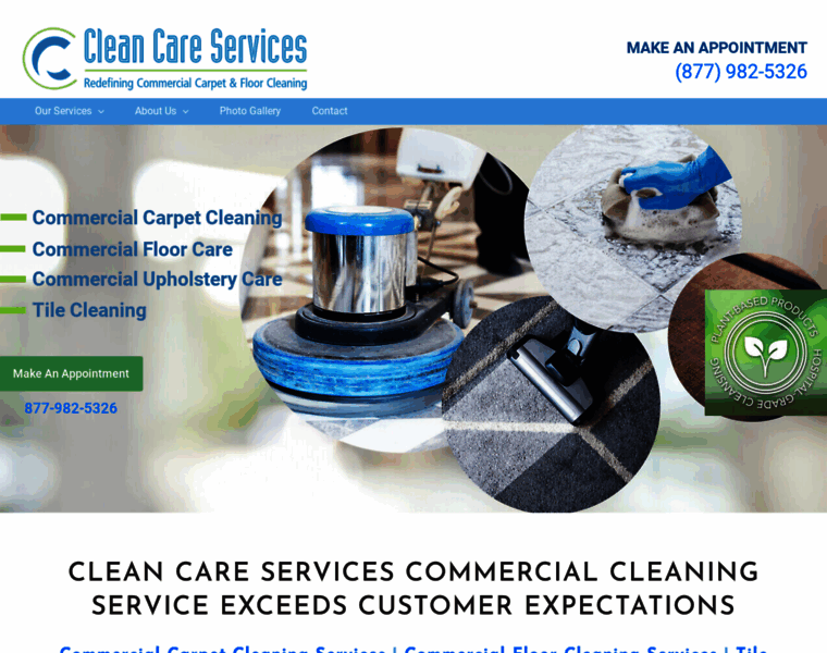 Cleancareservices.com thumbnail