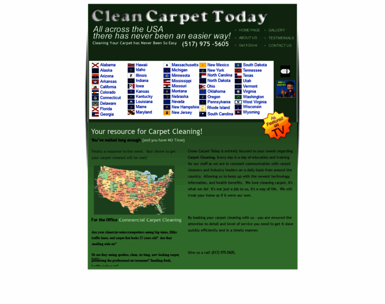 Cleancarpettoday.net thumbnail