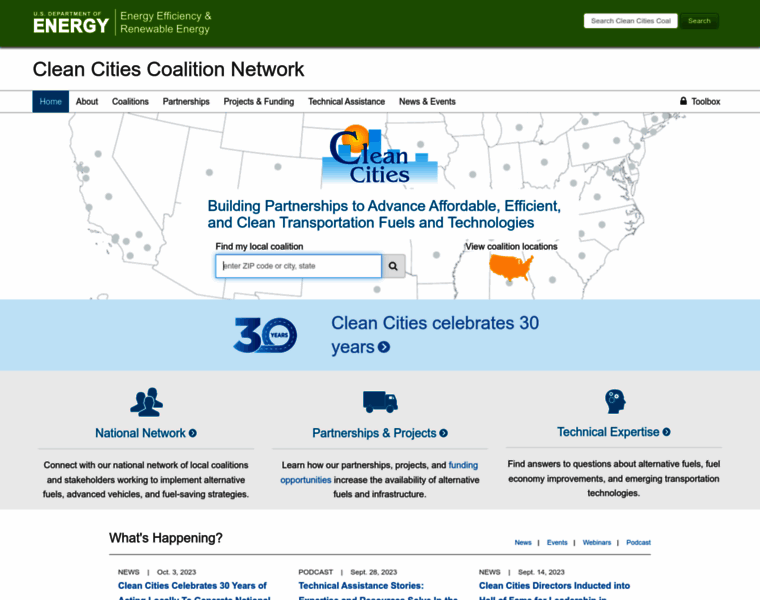 Cleancities.energy.gov thumbnail