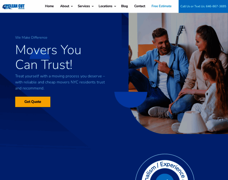 Cleancutmoversnyc.com thumbnail