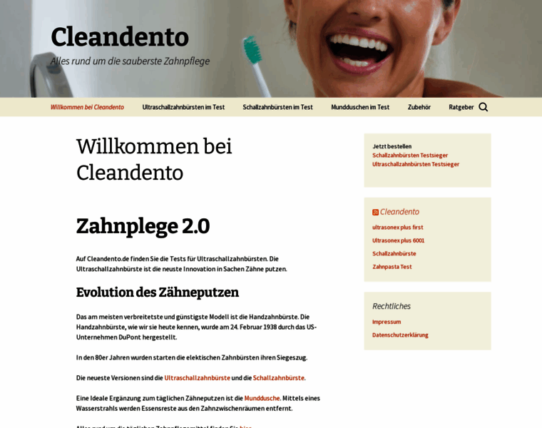 Cleandento.de thumbnail