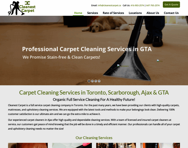 Cleanestcarpet.ca thumbnail