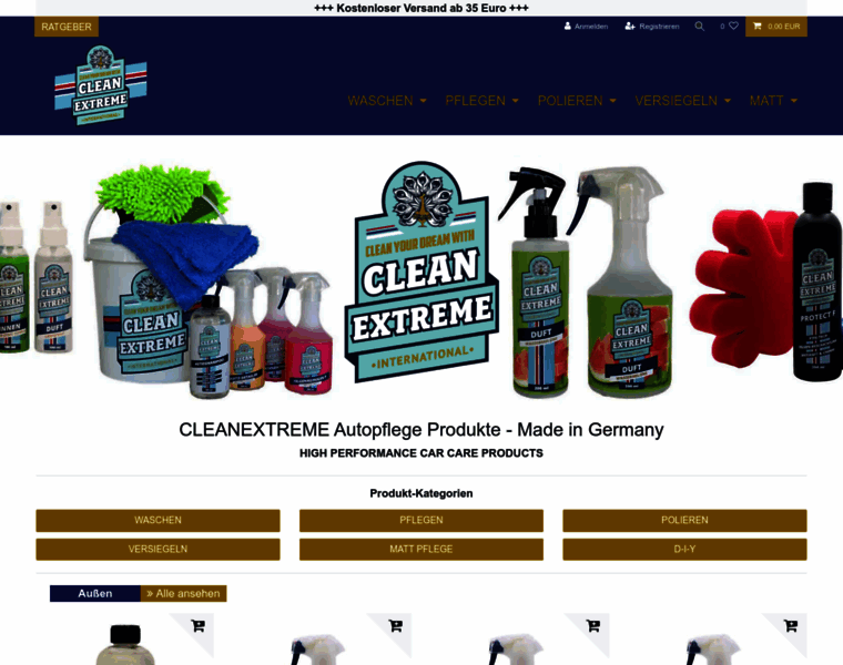 Cleanextreme.de thumbnail