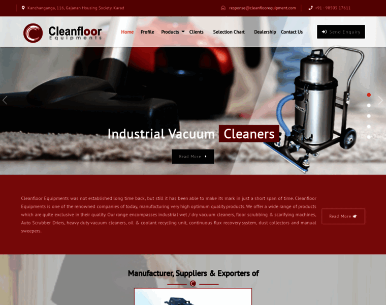 Cleanfloorequipment.com thumbnail