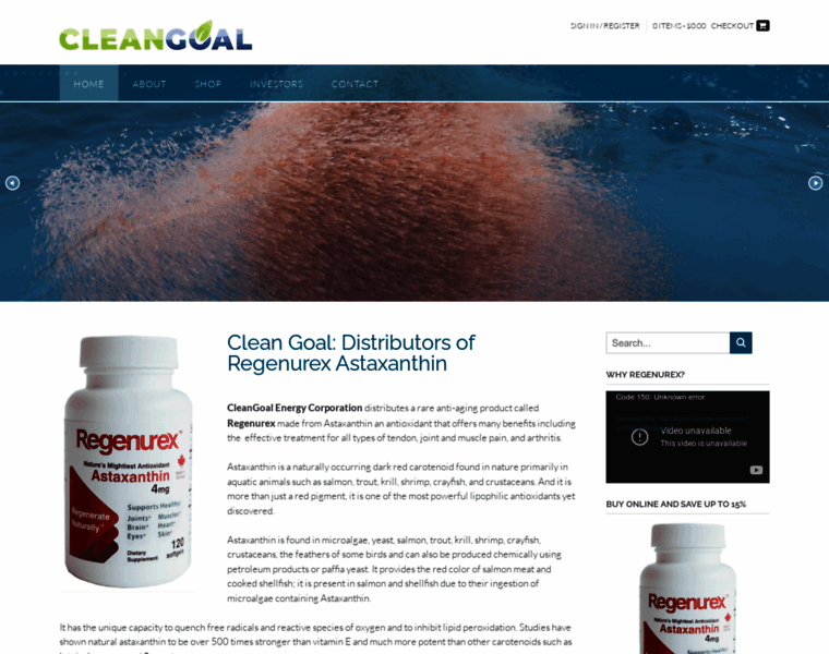 Cleangoal.com thumbnail