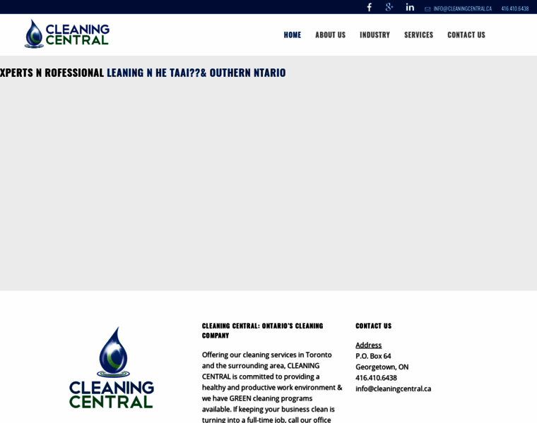 Cleaningcentral.ca thumbnail
