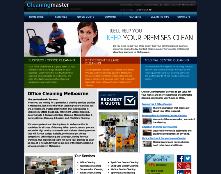 Cleaningmaster.com.au thumbnail