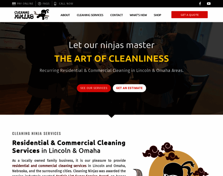 Cleaningninjas.com thumbnail