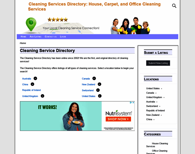 Cleaningservice.directory thumbnail