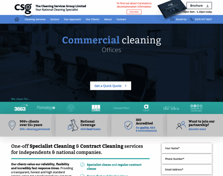 Cleaningservicesgroup.co.uk thumbnail
