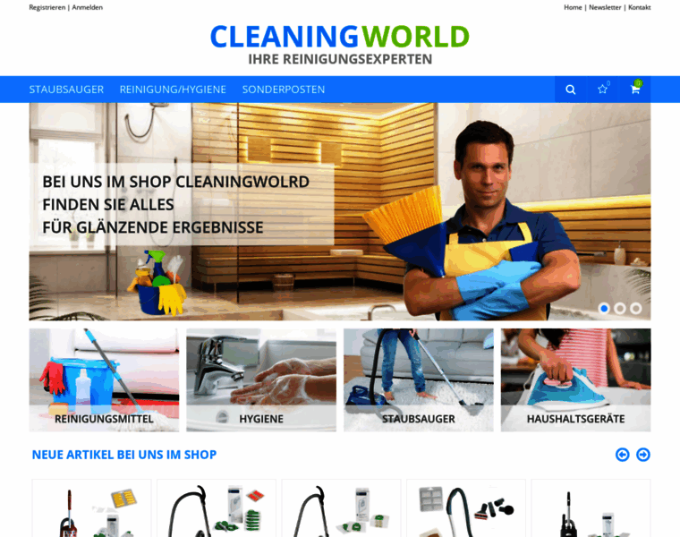 Cleaningworld.de thumbnail