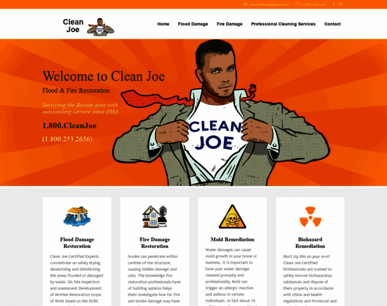 Cleanjoe.com thumbnail