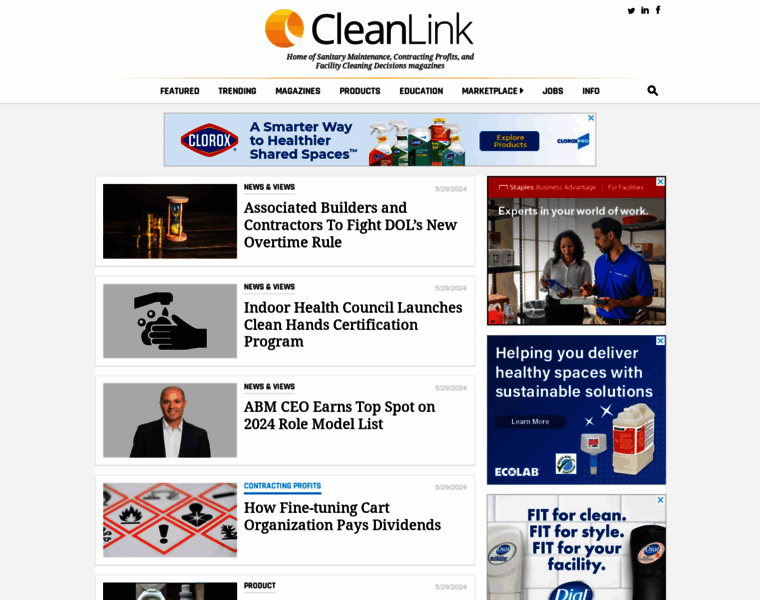 Cleanlink.com thumbnail
