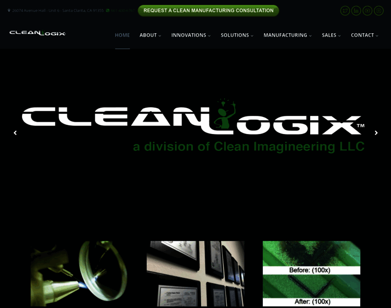 Cleanlogix.com thumbnail