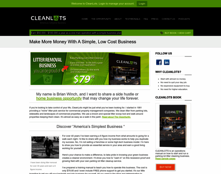 Cleanlots.com thumbnail
