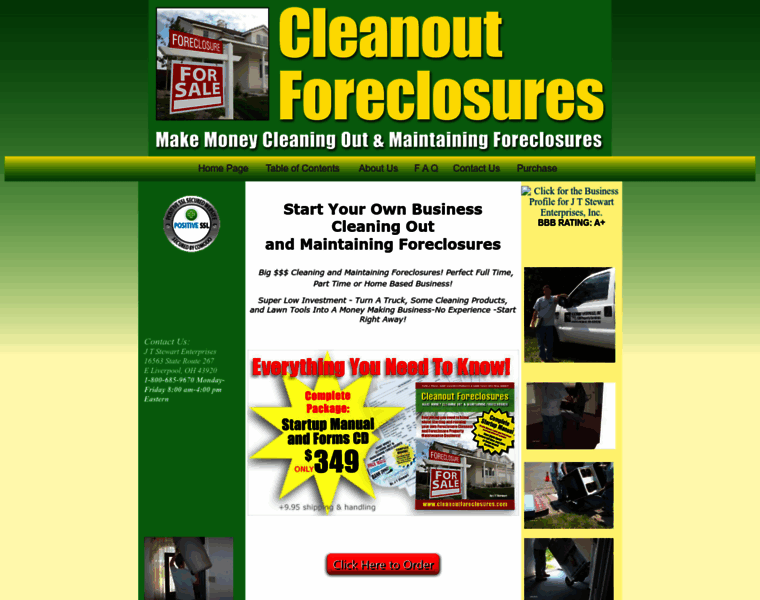 Cleanoutforeclosures.com thumbnail