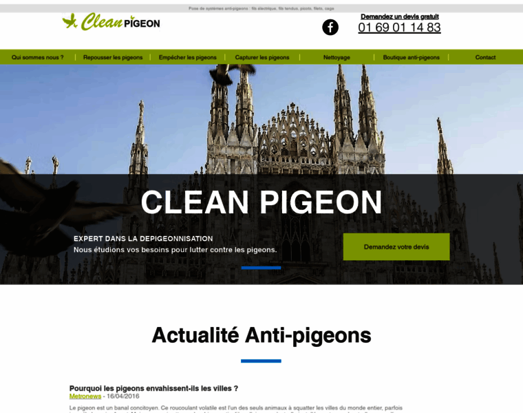 Cleanpigeon.fr thumbnail