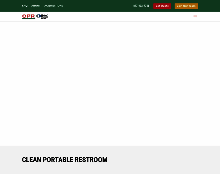 Cleanportablerestrooms.com thumbnail