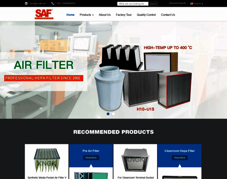 Cleanroom-airfilter.com thumbnail