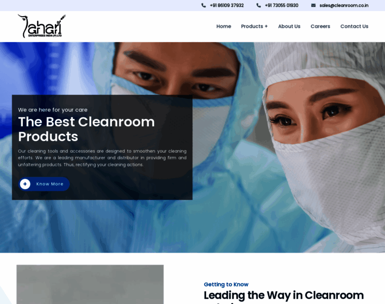 Cleanroom.co.in thumbnail