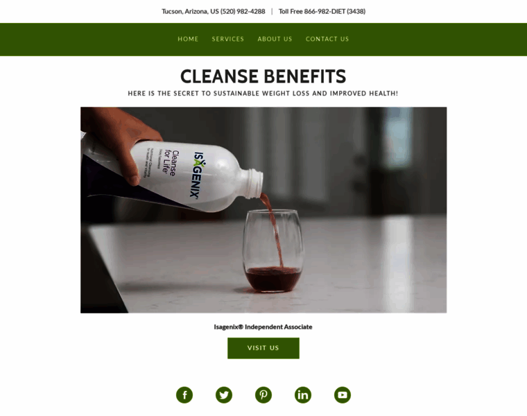 Cleansebenefits.com thumbnail