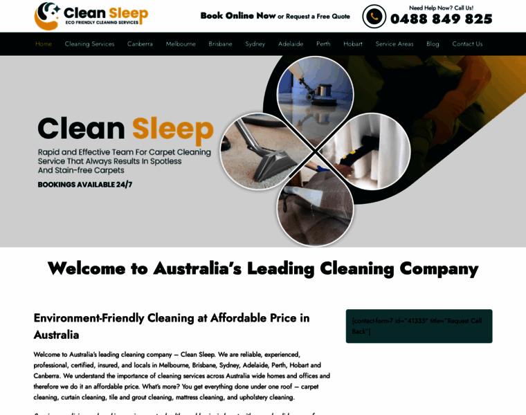 Cleansleep.com.au thumbnail
