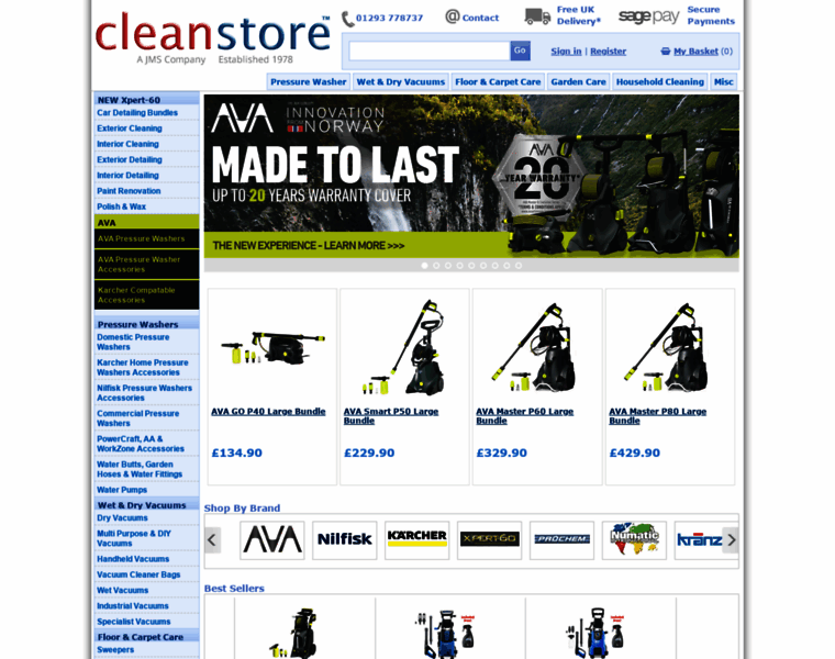 Cleanstore.co.uk thumbnail