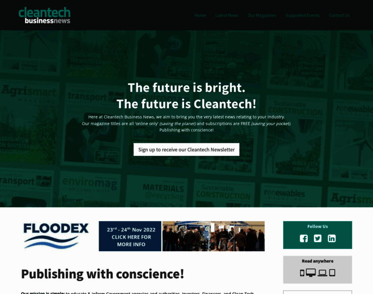 Cleantechbusinessnews.co.uk thumbnail
