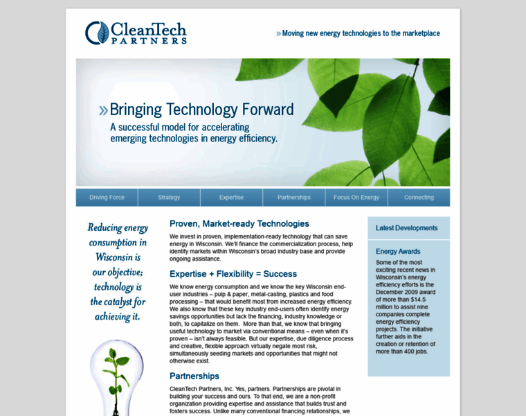 Cleantechpartners.org thumbnail