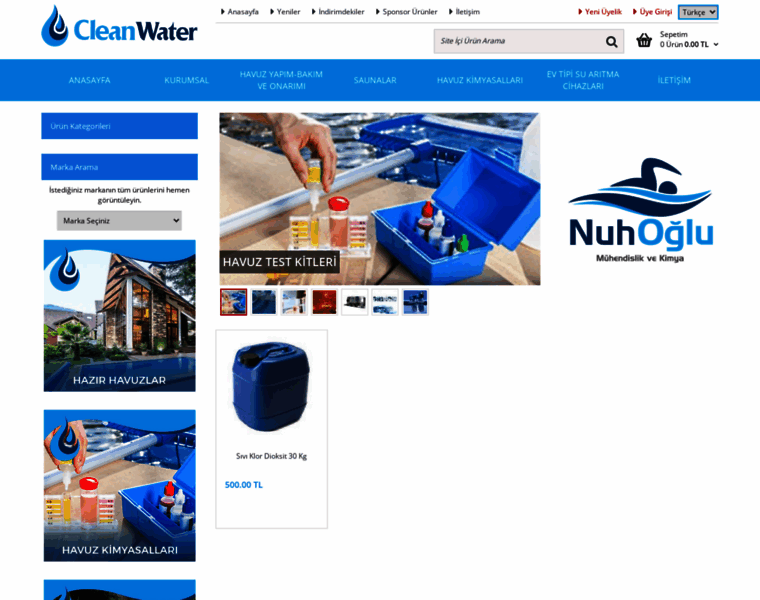 Cleanwater.com.tr thumbnail