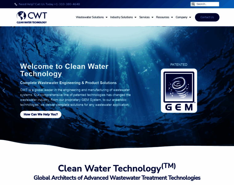 Cleanwatertechnology.com thumbnail